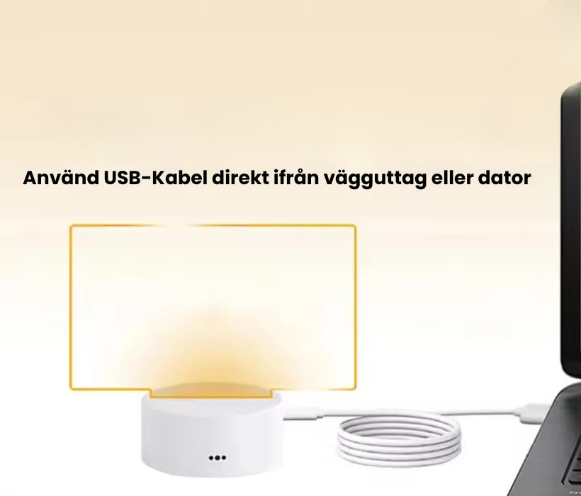 AURA – LED Meddelandetavla