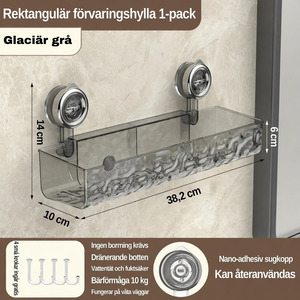 AQUA – Hörnhylla för Dusch