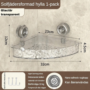 AQUA – Hörnhylla för Dusch