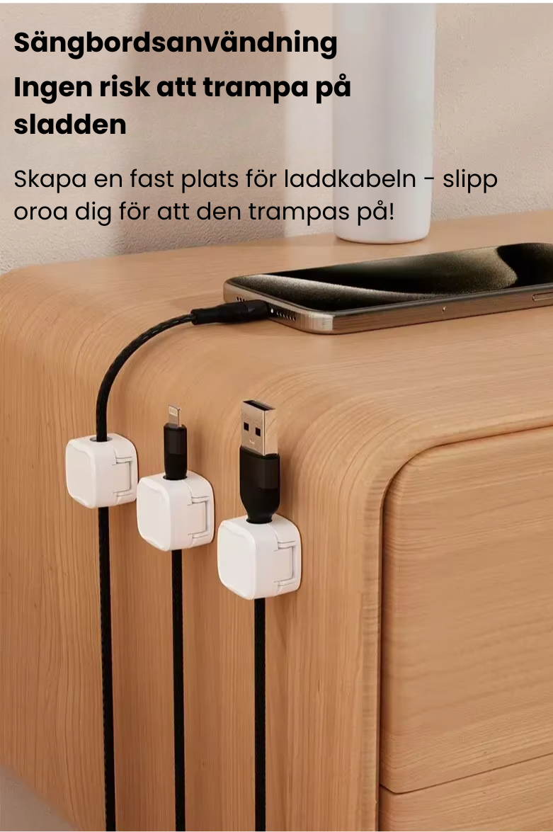 MAGNA – Magnetisk Kabelhållare