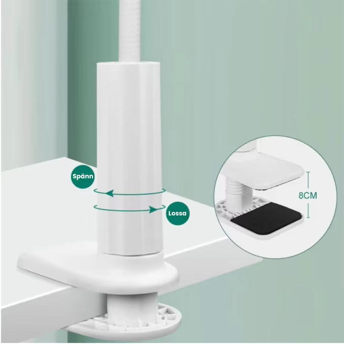 FLEXI - Flexibelt Mobilställ med Klämfäste